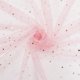 thumbnail image 1 of Rollos de tela de tul rosa brillante de 59" x 5 yardas, tela de tul con lentejuelas de estrellas y lunas rosas, tela de tul de malla bordada con estrellas y lunas, 1 of 8
