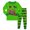 Green-7, variant on LIIPEE Boys Cartoon Graphic Pajamas Long Sleeve Tees And Pants Pajama Sets Kids Fall Casual Sleepwear 2-10 Years