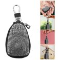 thumbnail image 3 of Diekin Portable Key Case Rhinestone Car Key Bag Key Pouch Zipper Key Bag Key Container, 3 of 6