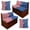 American Flag Paw, variant on Chririnla Camo Hunting Leaf Print RV Dinette Cushion Covers Couch Cover with Pillows Covers 2 Sets Camper Cushion Covers Dinette Booth Set Stretchy RV Seat Covers for Travel Trailer Couch Sofa