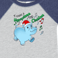 thumbnail image 4 of Inktastic I Want a Hippopotamus for Christmas Hippo in Santa Hat Boys or Girls Baby Bodysuit, 4 of 5