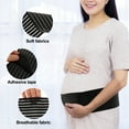 thumbnail image 4 of Unique Bargains Adjustable Pregnancy Belly Band 1 Pc Large Black, 4 of 7
