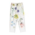 thumbnail image 6 of Fotbe Wildflowers Women's Pajama Pants,Sleepwear Pants,Pj Bottoms Drawstring And Pockets-Medium, 6 of 7