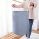 thumbnail image 5 of Organizador de ropa, cesto para ropa sucia plegable, asa protectora de cuerda de sisal para dormitorios universitarios, baños, dormitorios, cesto de tela para ropa sucia., 5 of 6