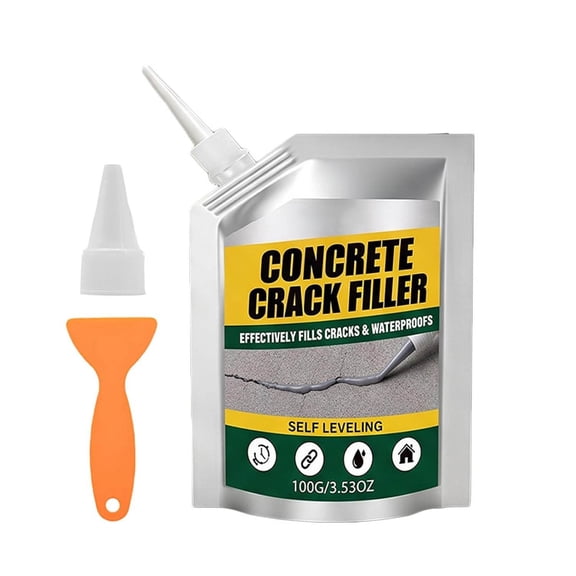 100ml Heavy Duty Polyurethane Concrete Crack Filler Sealant Waterproof Repair Paste For Wall Ground Concrete Gap Repair