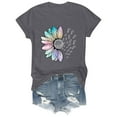 thumbnail image 4 of Everyday Short Sleeve Tops for Women Loose Fit Summer Trendy Blouse, 4 of 6