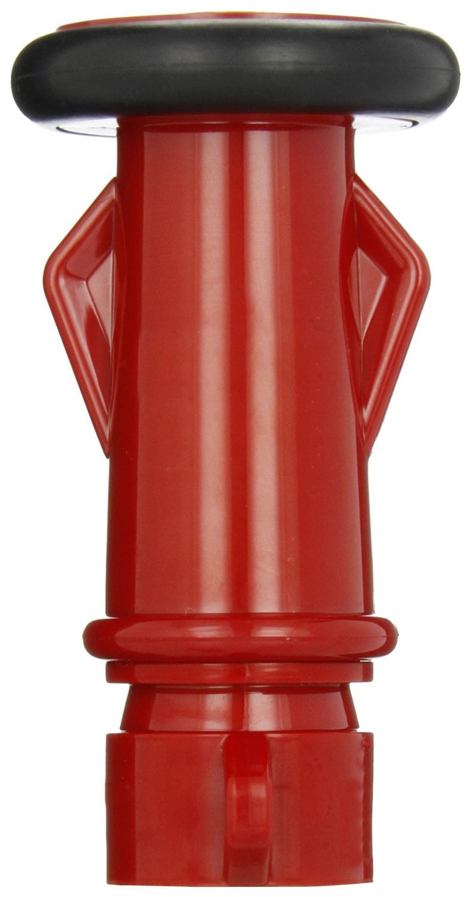 Polycarbonate Fire Hose Nozzle, Straight, 25.1 CFM at 100 psi, 3/4 in Thread