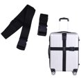 thumbnail image 2 of 4 Pcs Sangle de Valise de Voyage Accessoires de Voyage (Noir), 2 of 7