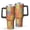 Pioneer Flower Floral-2, variant on 40oz Pioneer Flower Floral Print Pattern Insulated Tumbler with Handle, BPA-Free Leak Proof Lid and Straws, Double Wall Vacuum, Hot 12h/Cold 34h