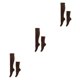 thumbnail image 2 of Calcetines holgados Guardurnaity 2 uds de poliéster color Café, 2 of 6