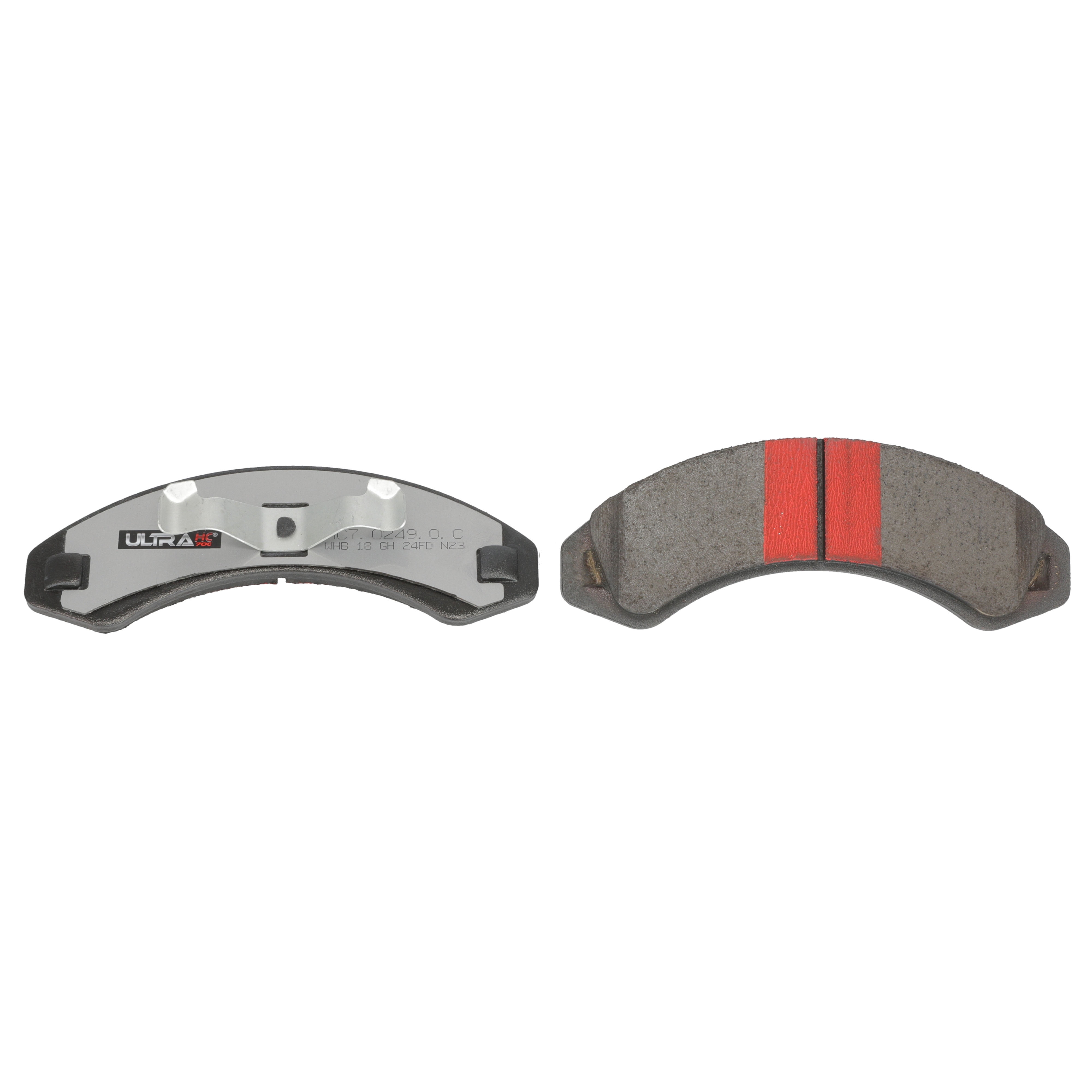 UltraHC 700 Brake Pad Set, Front HC7.0249.0.C, Ford Ranger 1986-1983