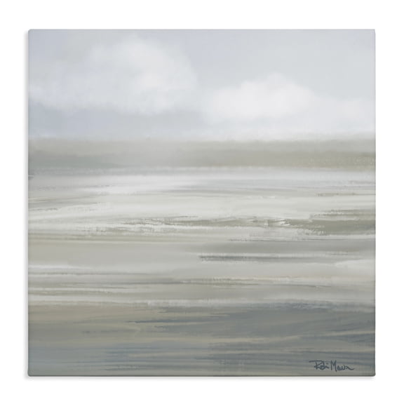 Stupell Industries Contemporary Mid Afternoon Landscape Canvas Art, 17 x 17, by Robin Maria