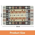 thumbnail image 4 of Boho Bathroom Rug, Aztec Design, Non-Slip, 20x32 inch - Luxuriously Soft, Absorbent Bath Mat - Ideal for Bathroom, Kitchen, Entryway, Western Decor, 4 of 5