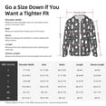 thumbnail image 5 of Lsque Lovely Penguin UPF 50+ Lightweight Sun Protection Men's Women's Long Sleeve Shirt, Hoodie Performance -3X-Large, 5 of 9