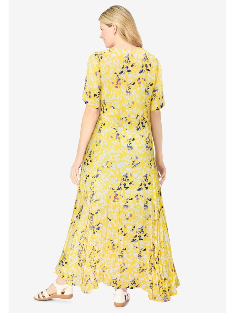 short sleeve petite maxi dress Women's Petite Blue Short Sleeve Maxi and Midi Dresses