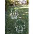 thumbnail image 2 of Set of Two Wire Flower Hanging Baskets, 2 of 2