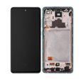 thumbnail image 2 of Assemblage de Remplacement OLED avec Cadre Compatible pour Samsung A72 (A725 / 2021) (Reconditionné) (Awesome Blue), 2 of 9