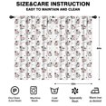 thumbnail image 2 of Blackout Kids Curtains,White Cow Dot Pattern Childrens Insulated Curtains Set Of 2,Bedroom Essentials,Toddler Room Decor 52x84in(132x213cm), 2 of 5