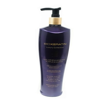 Bio Keratin Luxury Collection Color Enhancing Purple Shampoo 33.8 fl oz