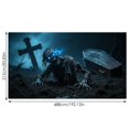 thumbnail image 3 of JIAHomeV Home Decor Large Garage Banner Heavy Duty Vinyl Show Durable Hanging Sign for Automotive Workshop Man D,488x213, 3 of 9