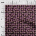 thumbnail image 2 of oneOone Cotton Poplin Chocolate Brown Fabric Tropical Craft Projects Decor Fabric Printed By The Yard 42 Inch Wide, 2 of 5