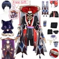 thumbnail image 2 of Genshin Impact Scaramouche-Disfraz de Cosplay, traje de uniforme para Halloween, fiesta de carnaval, ropa Kunikuzushi, 2 of 4