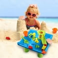 thumbnail image 2 of Darzheoy Durable Kids Water Table with Toy Accessory, Blue, 3.13 lb, 24 Pieces, 2 of 3