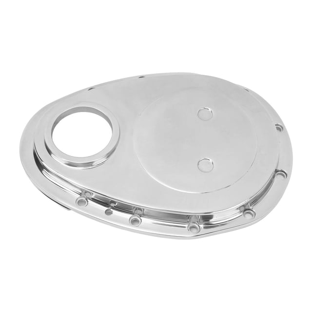 Kit de Juntas De Cubierta De Cadena De Distribución ANGGREK Pulida Plateada Para SBC 283 327 305 350 383 400