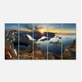 thumbnail image 2 of Rocky Sea Mountains - Seascape Photography Canvas Art Print, 2 of 3