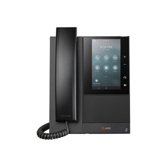 Poly CCX 505 - For Microsoft Teams - VoIP phone - SIP, SDP, RTCP, RTP, SRTP