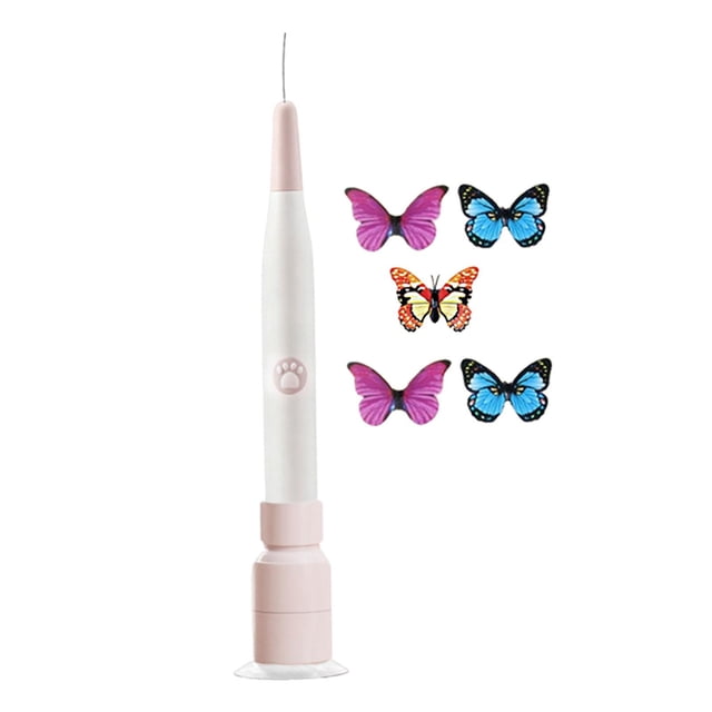 Juguete para gatos, divertido juguete eléctrico volador con forma de mariposa, regalo para niños. Batería