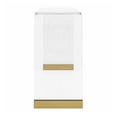 thumbnail image 3 of Acrylic Gold Console Table, 3 of 5