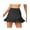 Black, variant on G4Free 15"/20" Tennis Skirts for Women Golf Skorts with Pockets High Waist Ruffle Athletic Skirt Inner Shorts