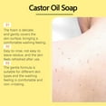 thumbnail image 4 of Kokovifyves Castor Oil Soap Nourishes The Hair Deodorizes The Body Removes Dirt and Oil Smooths The and Emits A Refreshing 120g, 4 of 9