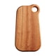 thumbnail image 1 of Tabla de cortar de madera, mini tabla de cortar de madera maciza, creativa para el hogar L, 1 of 9