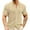 Khaki, variant on LIaqionyy Shirts for Mens Kint Short Sleeve Button down Fashion Lightweight Beach Vacation Work Tops