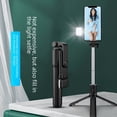 thumbnail image 4 of Palo de selfie antivibración, soporte para transmisión en vivo para teléfono móvil, trípode alargado y liviano, cámara integrada, telescópico, de mano, estable, universal, 4 of 5