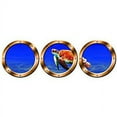 thumbnail image 2 of VWAQ Ocean Porthole - Sea Turtle Animals Wall Stickers, Submarine Window Decal -VWAQ-SPW20 (20" Diameter, Bronze), 2 of 2