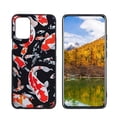 thumbnail image 1 of Compatible with LG Q52 Phone Case, Koi-Fish-5 Case Men Women, Flexible Silicone Shockproof Case for LG Q52, 1 of 1