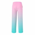thumbnail image 4 of Girls Everyday Wearable Casual Tapered Pants for Kids with Gradient Color and Versatile Styling for Daily Use, 4 of 5