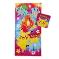 thumbnail image 1 of Toalla Franco Pokémon Kids, algodón, 127 x 64 cm, juego de 2 piezas, 1 of 6