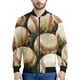 thumbnail image 4 of Chaquetas de béisbol con estampado gráfico de moda para hombre, chaqueta bomber con estampado 3D de manga larga, tendencia de primavera y otoño, abrigo deportivo informal para niños, 4 of 4