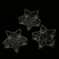 thumbnail image 4 of Contenedores de plástico perfecl soporte de caja de joyería Forma de estrella 10 piezas, 4 of 6
