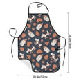 thumbnail image 2 of Pofeuu Funny Dogs Print Aprons with Pockets, Cute Aprons for Kitchen, Cooking, Server, Barber, Chef Apron, 2 of 7