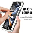 thumbnail image 7 of Screen Protector Case Compatible for Samsung Galaxy Z Fold 3 5G with Stylus Pen, Hinge Protection Shockproof Drop Protective Bumper Case with Build in Screen Protector,White, 7 of 7