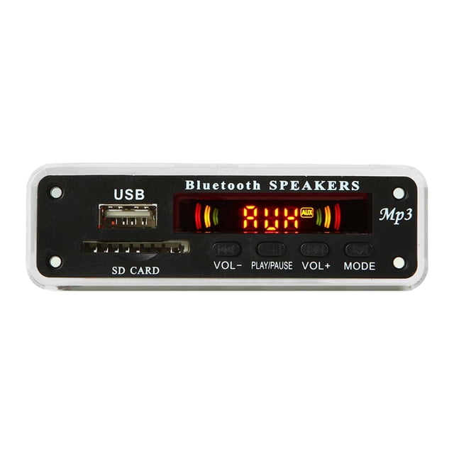licencia decodificadora de MP3 WMA con telemando inalámbrico USB FM Radio música 5-12V amplificador Universal reproductor de MP3 módulo de sonido