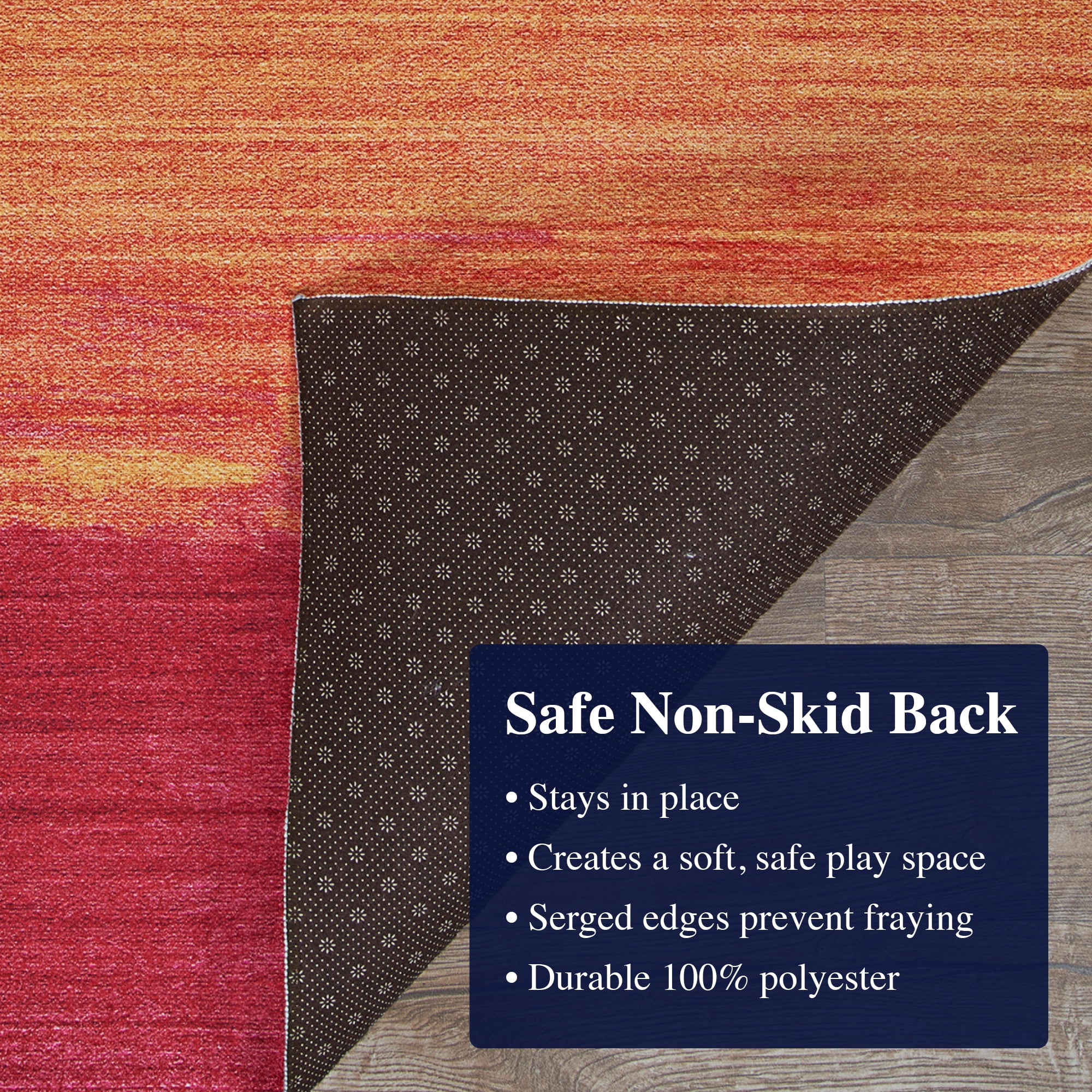 Couristan Rainbow Passion Multicolor Area Rug