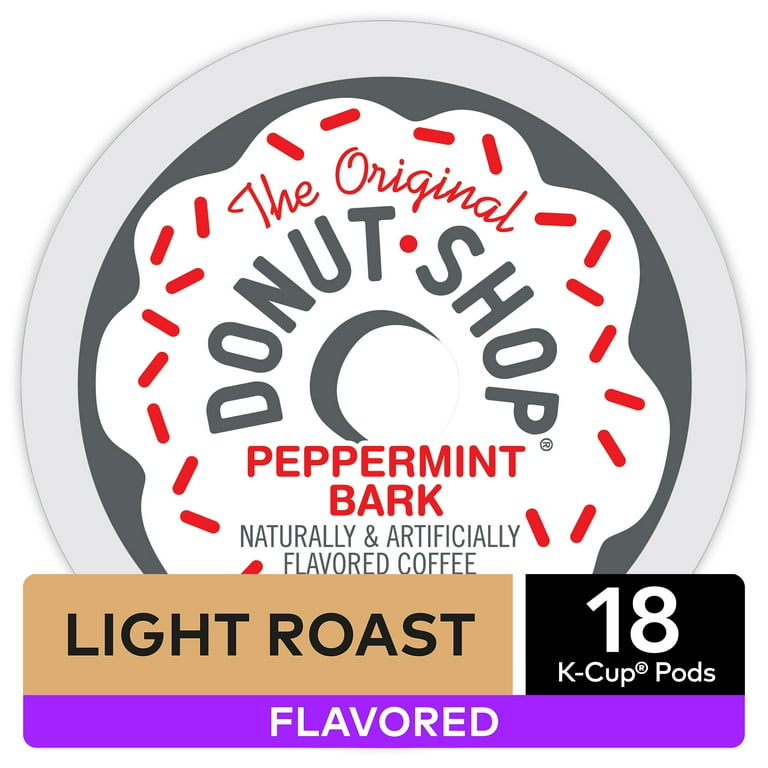 Donut shop peppermint bark coffee 2025