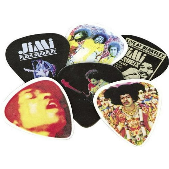 Dunlop Jimi Hendrix Pick Tin Are You Experienced Medium Gauge