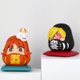 thumbnail image 5 of Figura de Anime de una pieza versión Q de 6cm, Nika Luffy Zoro Sanji Nami Cos Super Dharma, estatua de PVC, modelo de juguete, adornos para coche, 5 of 6
